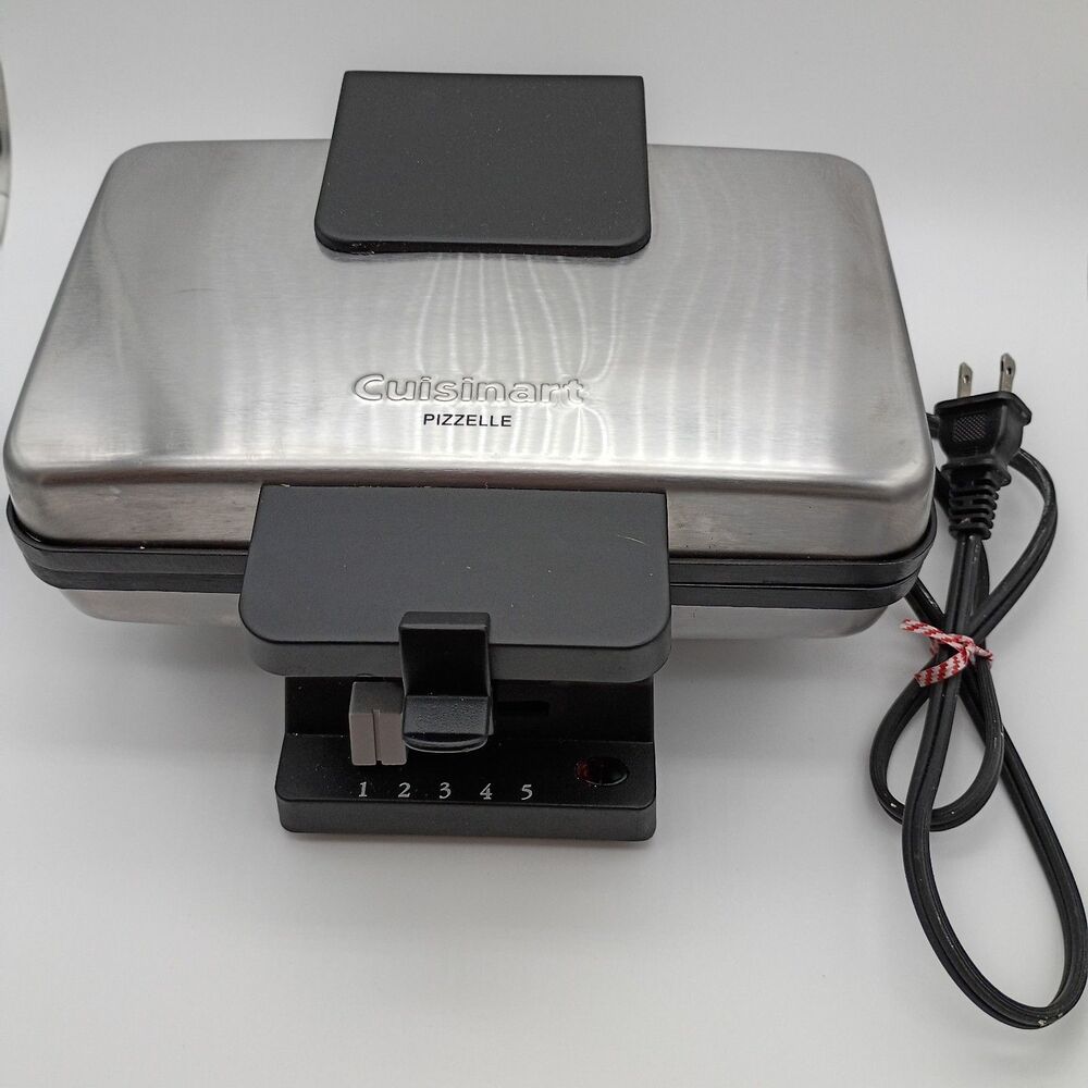 CUISINART Pizzelle Press Maker WM-PZ2 Stainless Steel Nonstick